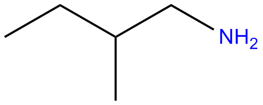 Image of 1-amino-2-methylbutane