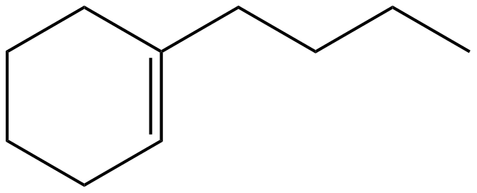 Image of 1-butylcyclohexene
