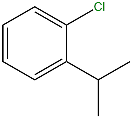 Image of 1-chloro-2-(1-methylethyl)benzene