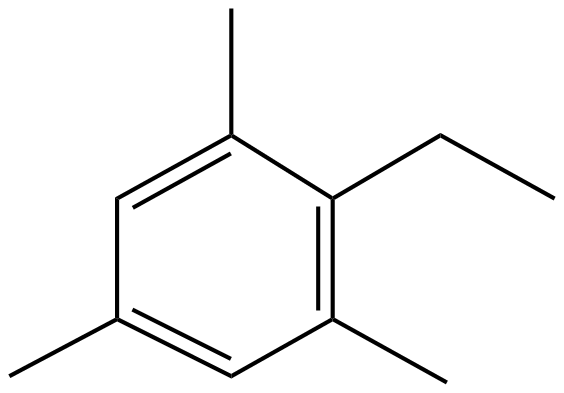 Image of 1-ethyl-2,4,6-trimethylbenzene