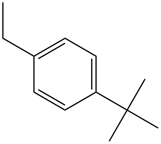 Image of 1-ethyl-4-(1,1-dimethylethyl)benzene
