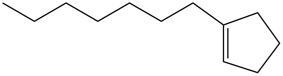 Image of 1-heptylcyclopentene