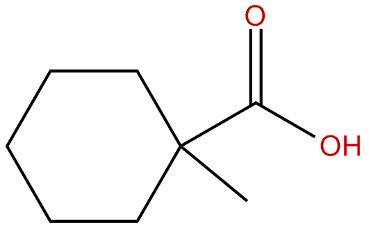 Image of 1-methyl-1-cyclohexanecarboxylic acid