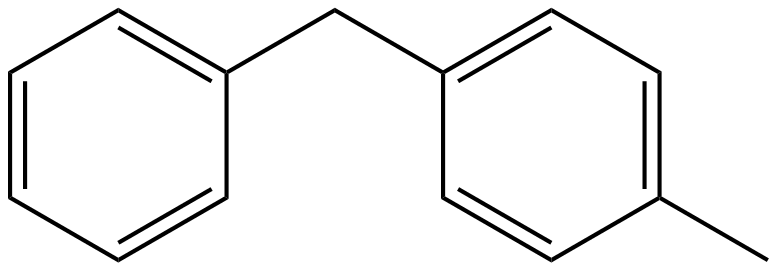 Image of 1-methyl-4-(phenylmethyl)benzene