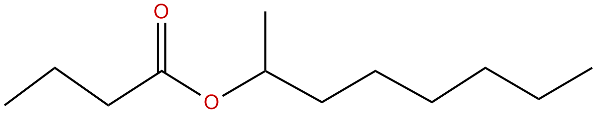 Image of 1-methylheptyl butanoate
