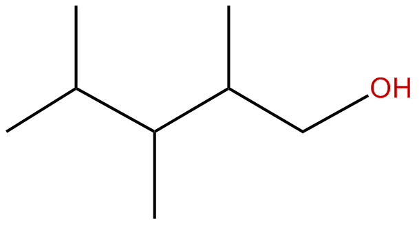 Image of 1-pentanol, 2,3,4-trimethyl-