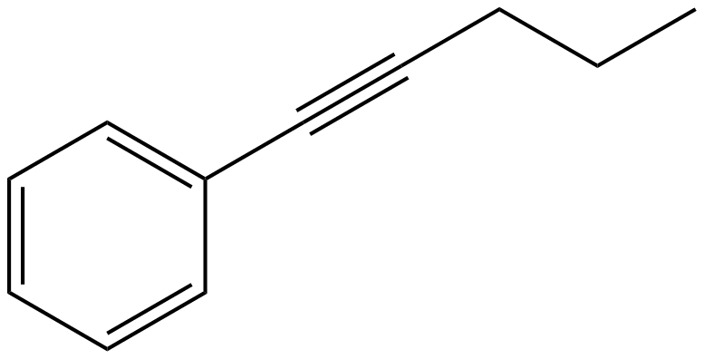Image of 1-pentynylbenzene