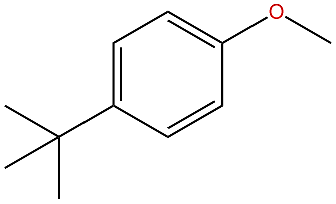 Image of 1-(1,1-dimethylethyl)-4-methoxybenzene