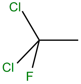 Image of 1,1-dichloro-1-fluoroethane