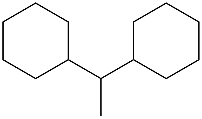 Image of 1,1-dicyclohexylethane