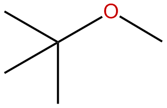 Image of 1,1-dimethylethyl methyl ether