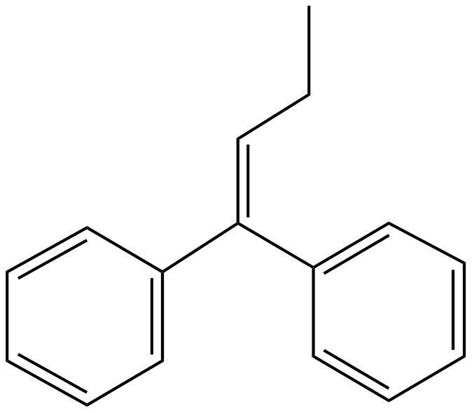 Image of 1,1-diphenyl-1-butene