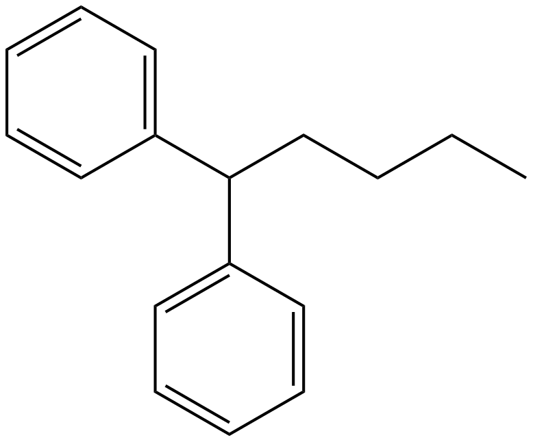Image of 1,1-diphenylpentane