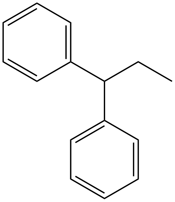 Image of 1,1-diphenylpropane