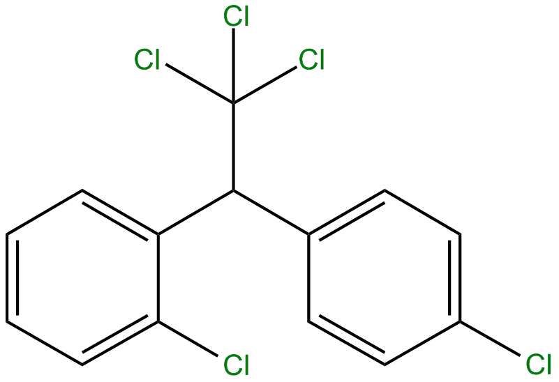 Image of 1,1,1-trichloro-2-(2-chlorophenyl)-2-(4-chlorophenyl)ethane