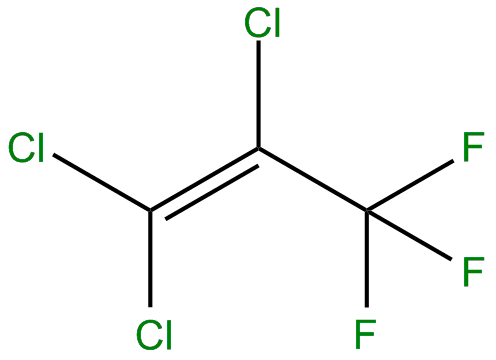 Image of 1,1,2-trichloro-3,3,3-trifluoro-1-propene