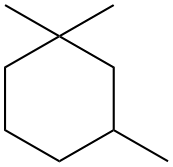 Image of 1,1,3-trimethylcyclohexane