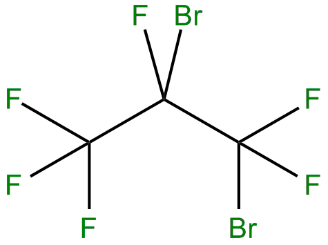 Image of 1,2-dibromo-1,1,2,3,3,3-hexafluoropropane
