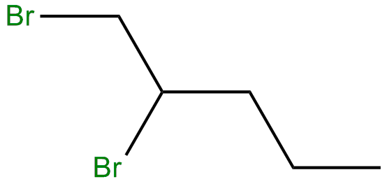 Image of 1,2-dibromopentane