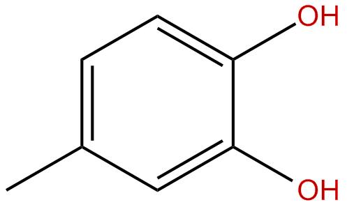 Image of 1,2-dihydroxy-4-methylbenzene