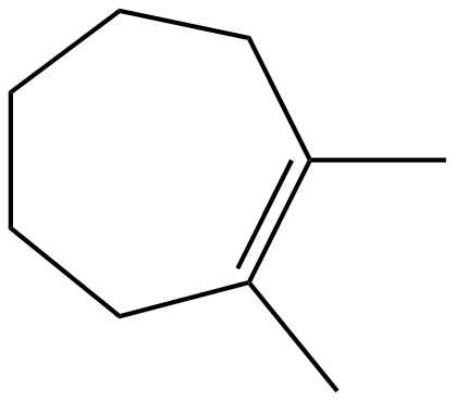 Image of 1,2-dimethylcycloheptene