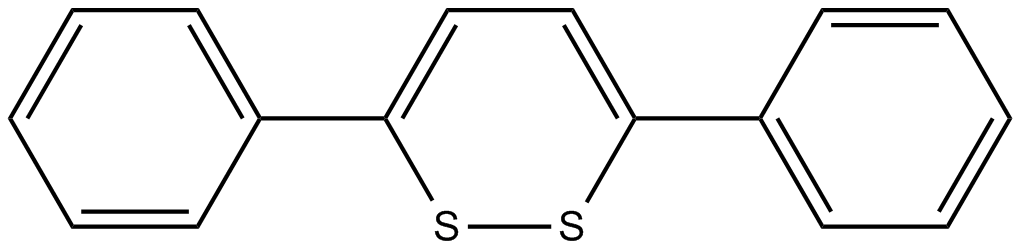 Image of 1,2-dithiin, 3,6-diphenyl-