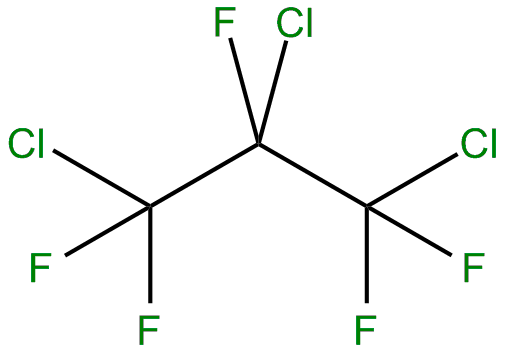 Image of 1,2,3-trichloro-1,1,2,3,3-pentafluoropropane