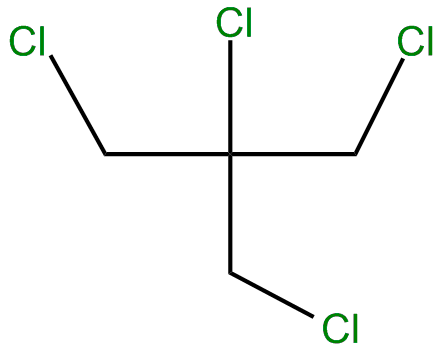 Image of 1,2,3-trichloro-2-(chloromethyl)propane