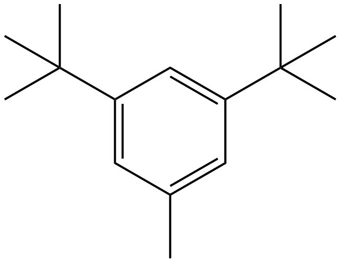 Image of 1,3-bis(1,1-dimethylethyl)-5-methylbenzene
