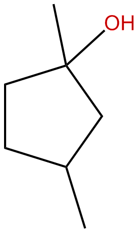 Image of 1,3-dimethylcyclopentanol