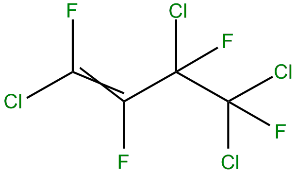 Image of 1,3,4,4-tetrachloro-1,2,3,4-tetrafluoro-1-butene