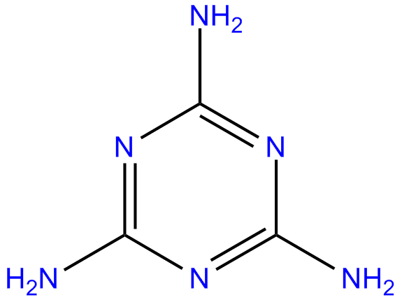 Image of 1,3,5-triazine-2,4,6-triamine