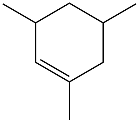 Image of 1,3,5-trimethylcyclohexene