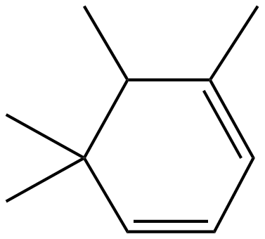 Image of 1,5,5,6-tetramethyl-1,3-cyclohexadiene