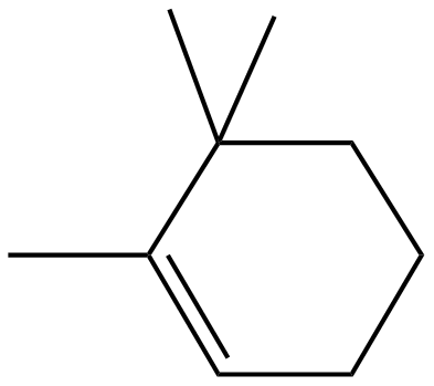 Image of 1,6,6-trimethylcyclohexene