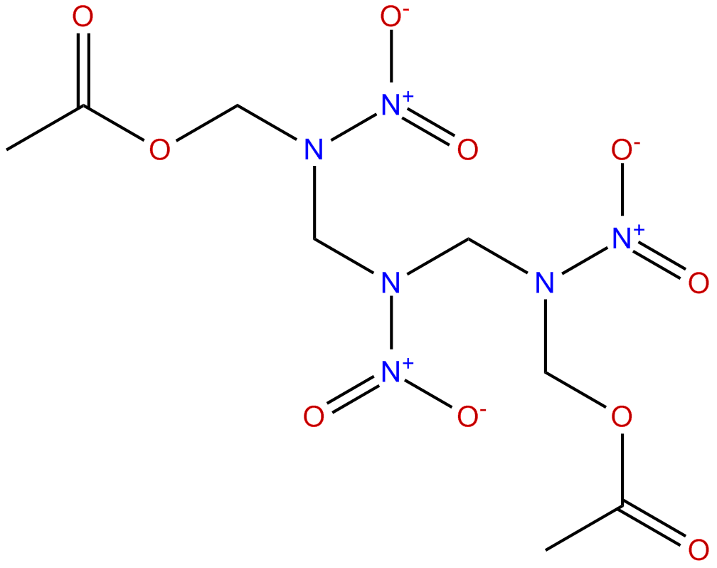 Image of 1,7-diacetoxy-2,4,6-trinitro-2,4,6-triazaheptane