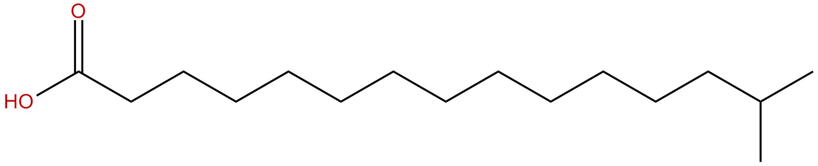Image of 14-methylpentadecanoic acid
