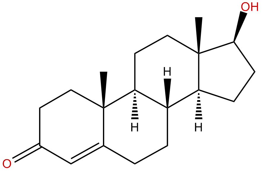 Image of 17.beta.-hydroxyandrost-4-en-3-one