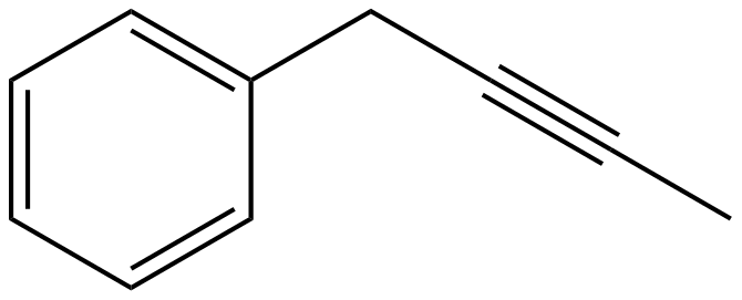 Image of 2-butynylbenzene