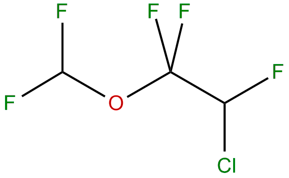 Image of 2-chloro-1,1,2-trifluoroethyl difluoromethyl ether