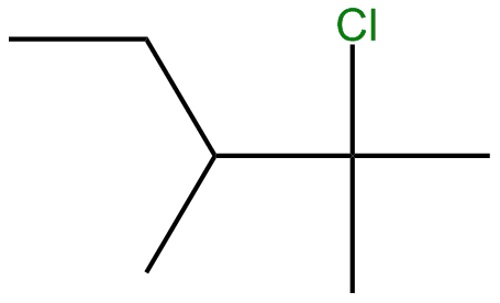 Image of 2-chloro-2,3-dimethylpentane