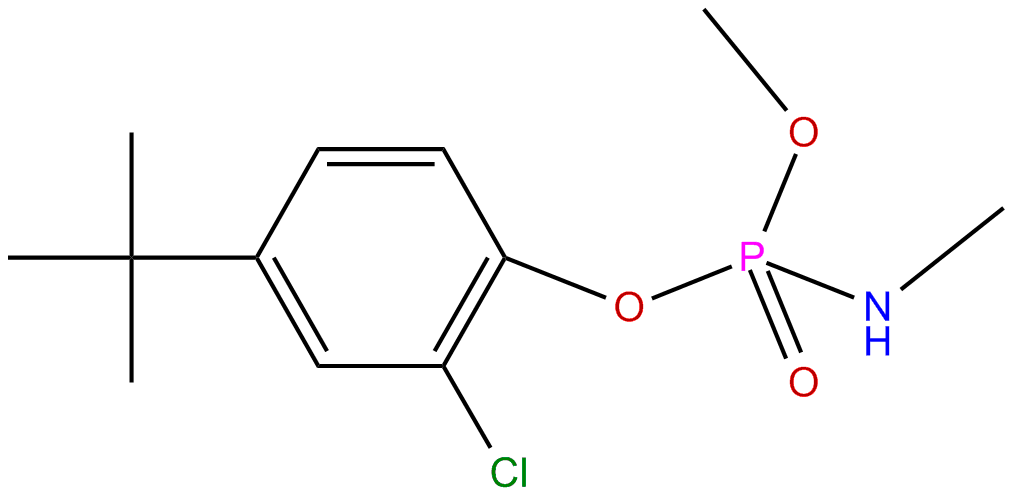 Image of 2-chloro-4-(1,1-dimethylethyl)phenyl methyl methylphosphoramidate