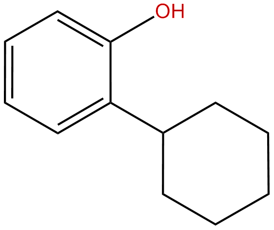 Image of 2-cyclohexylphenol