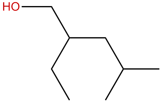 Image of 2-ethyl-4-methyl-1-pentanol