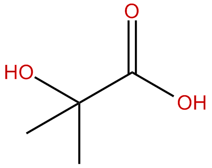 Image of 2-hydroxy-2-methylpropanoic acid