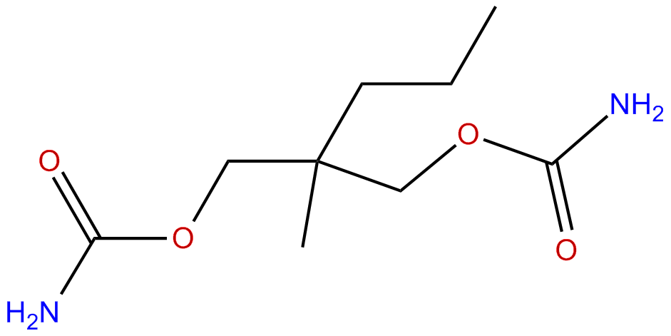 Image of 2-methyl-2-propyl-1,3-propanediyldicarbamate