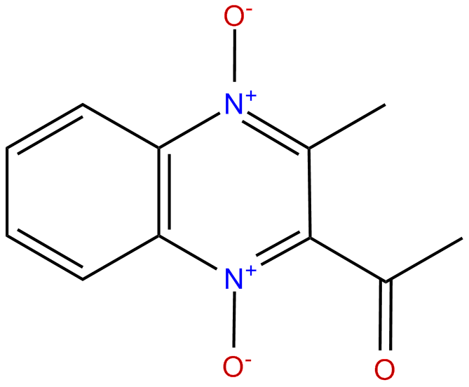 Image of 2-methyl-3-acetylquinoxaline-1,4-dioxide