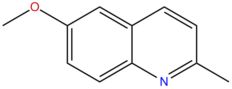 Image of 2-methyl-6-methoxyquinoline