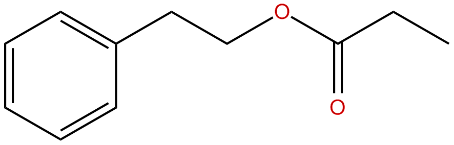 Image of 2-phenylethyl propanoate