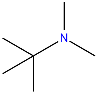 Image of 2-propanamine, N,N,2-trimethyl-